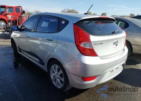 2012 Hyundai Accent Se from USA, damaged, VIN KMHCU5AEXCU006020